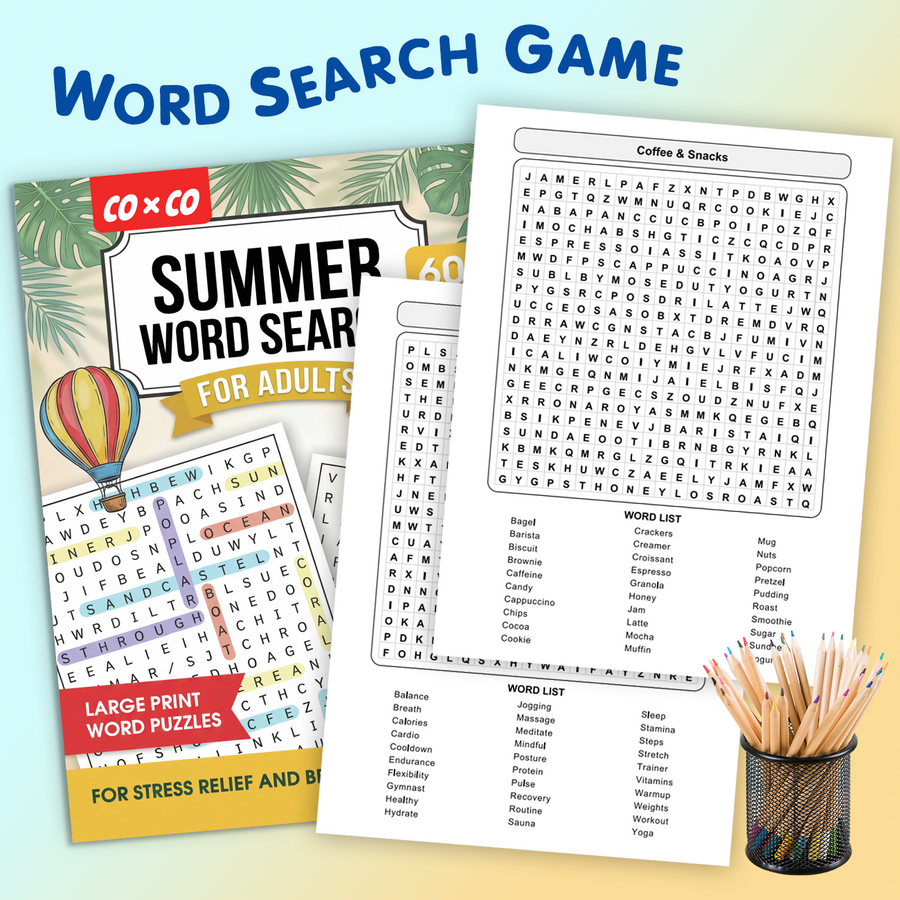 Summer Word Search