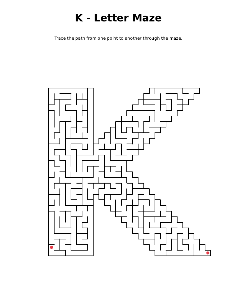 KOMU Letter Mazes sampler preview